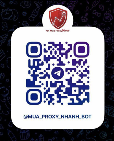 Hướng dẫn cách mua proxy dân cư VN cực nhanh qua bot telegram