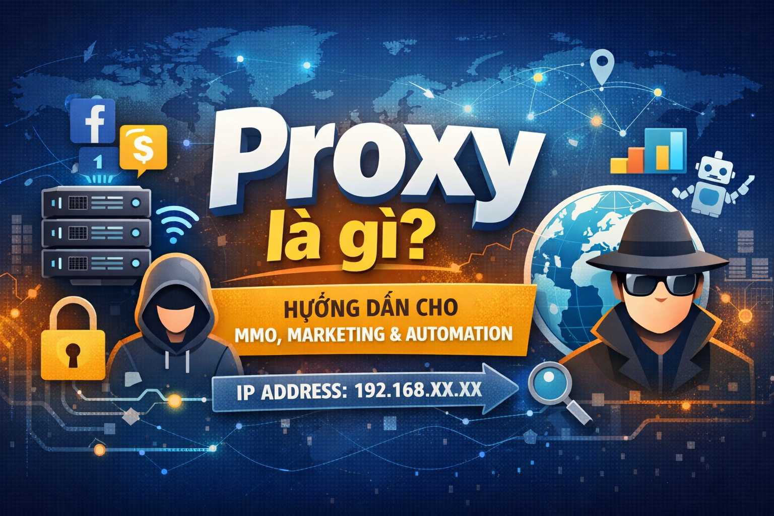 Proxy là gì? Tại sao ai làm MMO, marketing, automation cũng cần dùng proxy?