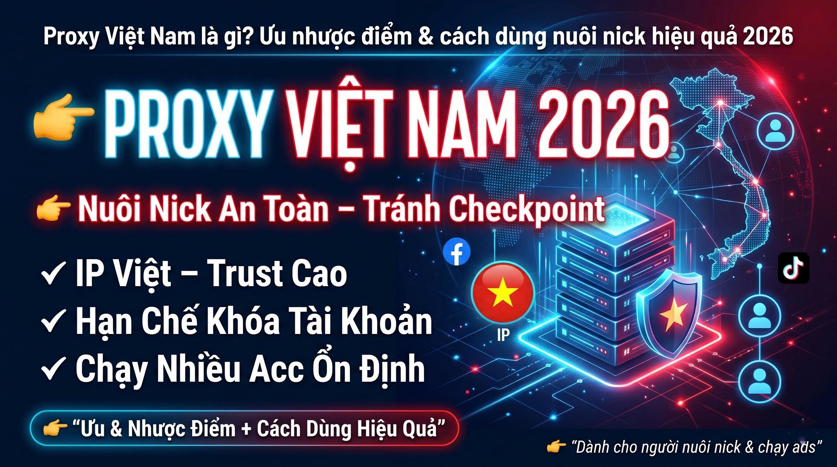 Proxy Việt Nam là gì? Ưu nhược điểm & cách dùng hiệu quả